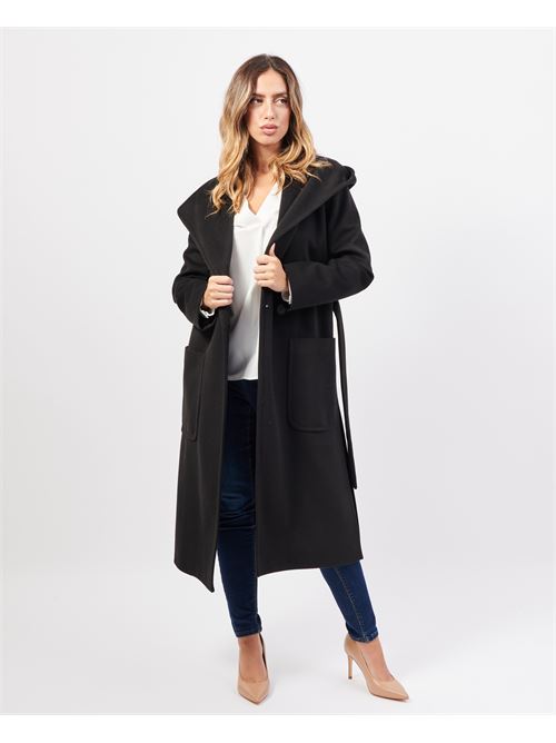 Corte de Gonzaga Women's Long Coat with Belt CORTE DEI GONZAGA | CEB790M0